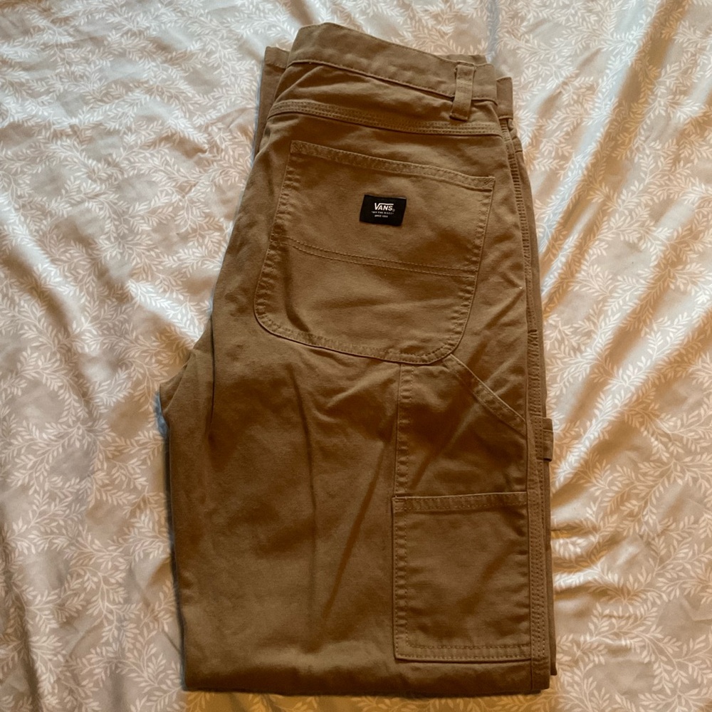 Vans Men's Cargo Pants – Olive Brown